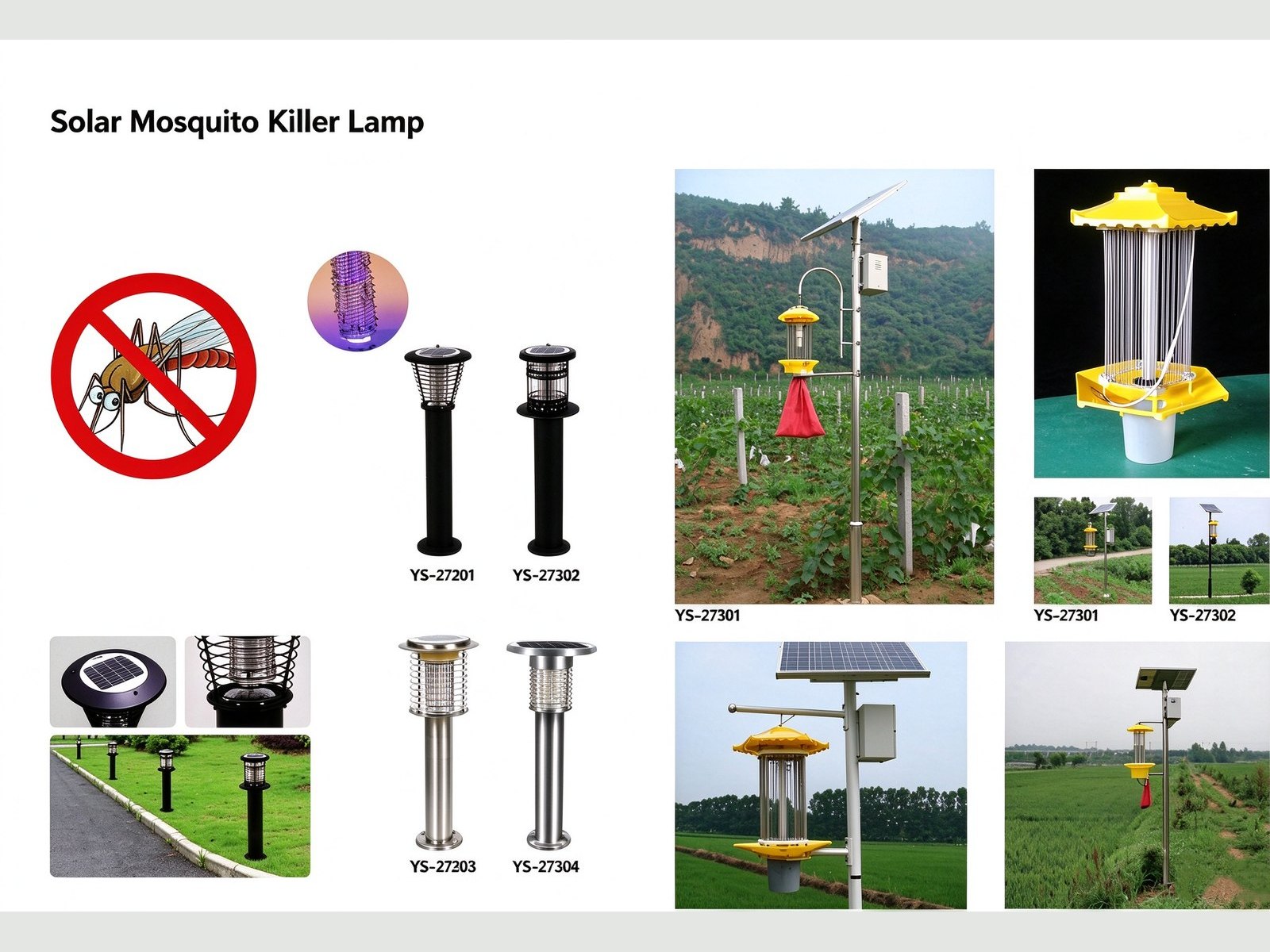 Solar Mosquito Killer Lamp